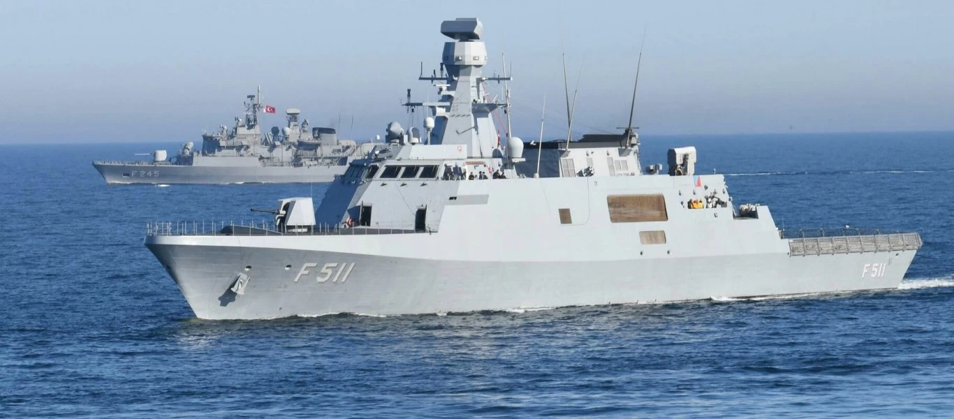 Βγάζει και άλλη φρεγάτα στο Αιγαίο το τουρκικό Ναυτικό: Στην Αθήνα παρακολουθούν… τις εξελίξεις